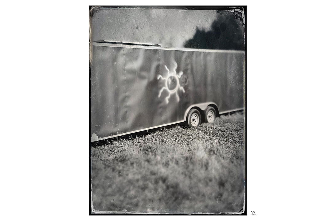 Sun Insignia on Truck