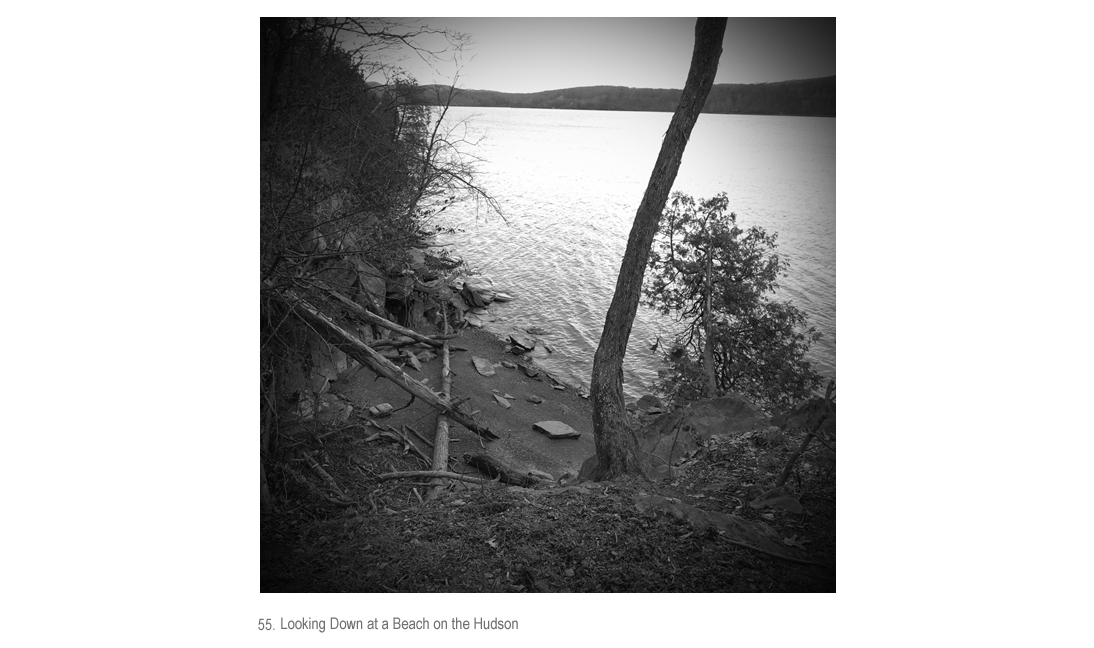 Beach on the Hudson from Above