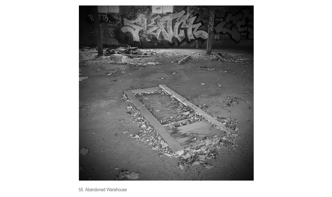 Door on Floor of Abandoned Factory