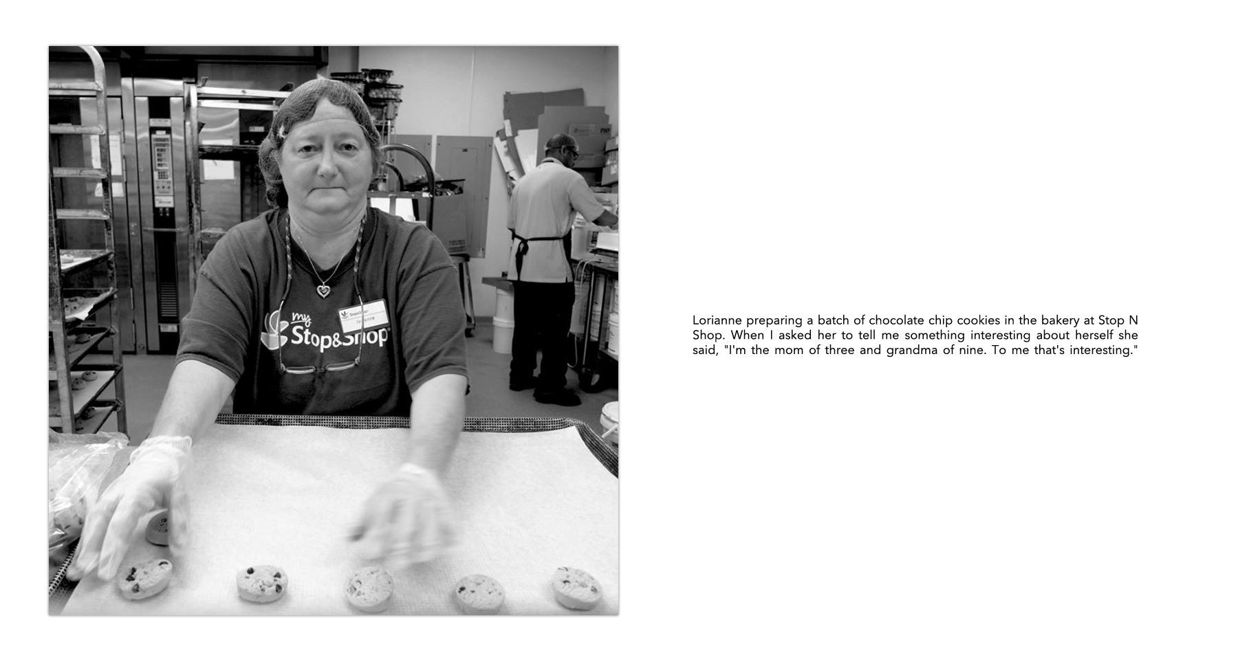 Lorianne Making Cookies