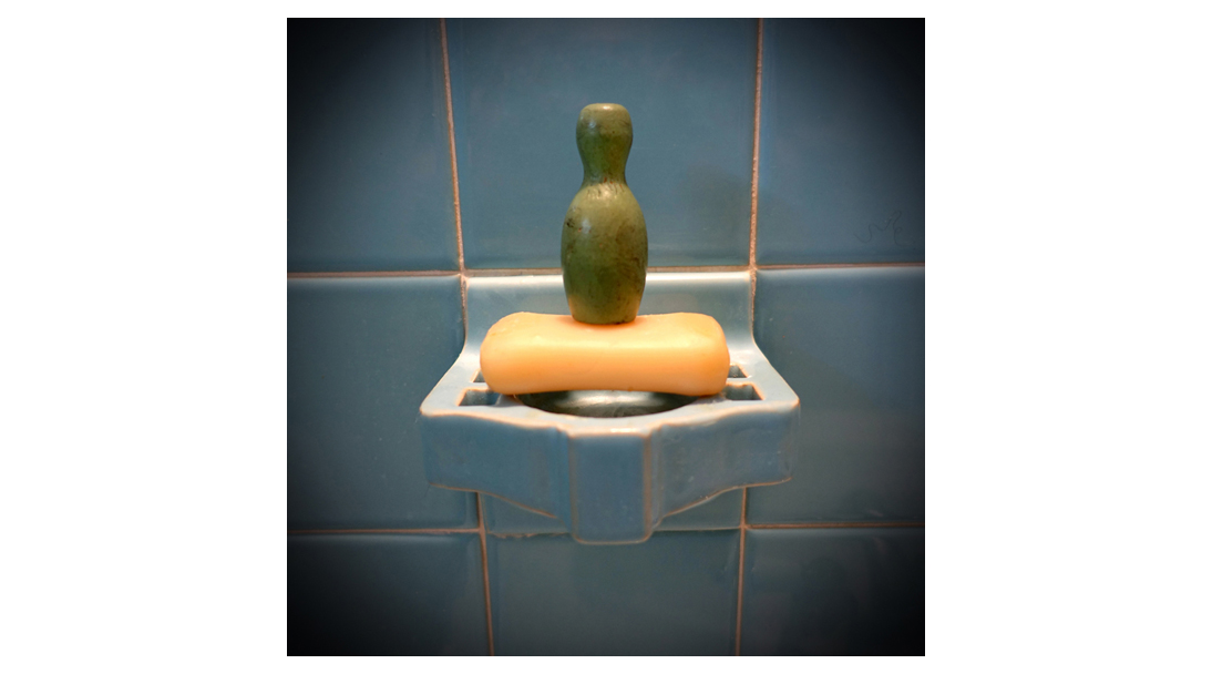 Bowling Pin on Soap